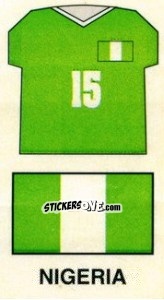 Sticker Nigeria - Sport Football '94 USA - NO EDITOR
