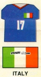 Sticker Italy - Sport Football '94 USA n. 17 - NO EDITOR