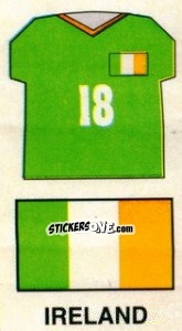 Sticker Ireland - Sport Football '94 USA n. 18 - NO EDITOR