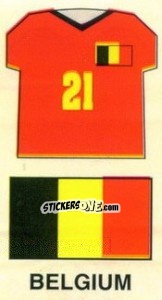 Sticker Belgium - Sport Football '94 USA n. 21 - NO EDITOR