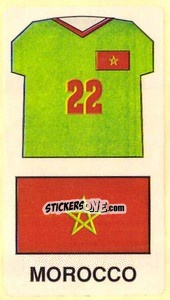 Sticker Morocco - Sport Football '94 USA - NO EDITOR