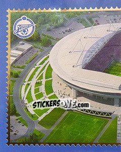 Sticker Макет нового стадиона - Fc Zenit Saint Petersburg 2010 n. 12 - Sportssticker