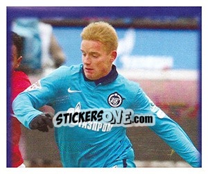 Sticker Томаш Губочан - Fc Zenit Saint Petersburg 2010 n. 28 - Sportssticker