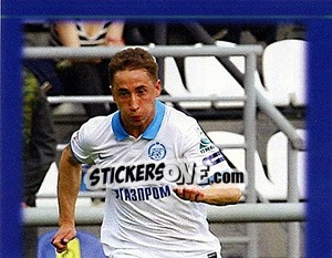 Cromo Владимир Быстров - Fc Zenit Saint Petersburg 2010 - Sportssticker