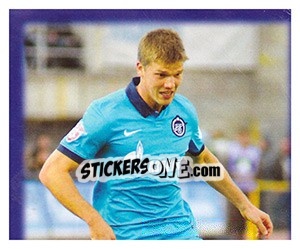 Sticker Игорь Денисов - Fc Zenit Saint Petersburg 2010 n. 52 - Sportssticker