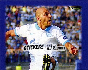 Sticker Алессандро Розина - Fc Zenit Saint Petersburg 2010 n. 60 - Sportssticker