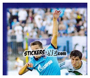 Sticker Виктор Файзулин - Fc Zenit Saint Petersburg 2010 n. 64 - Sportssticker
