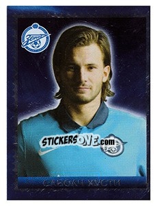 Cromo Саболч Хусти - Fc Zenit Saint Petersburg 2010 - Sportssticker