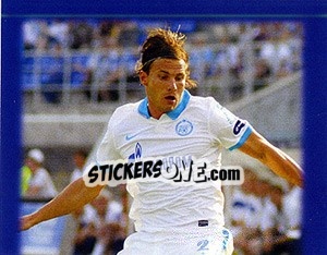 Sticker Саболч Хусти - Fc Zenit Saint Petersburg 2010 n. 68 - Sportssticker