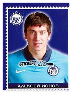 Sticker Алексей Ионов - Fc Zenit Saint Petersburg 2010 n. 87 - Sportssticker