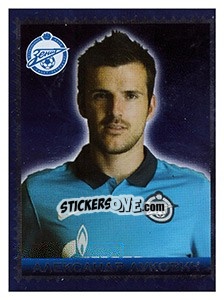 Cromo Александр Лукович / Aleksandar Luković - Fc Zenit Saint Petersburg 2010 - Sportssticker