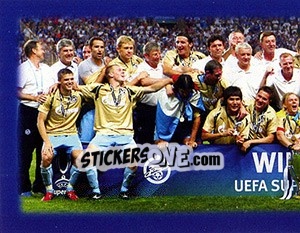 Sticker Победители Суперкубка УЕФА 2008 - Fc Zenit Saint Petersburg 2010 - Sportssticker