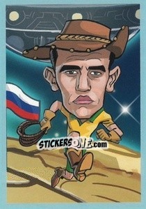 Sticker Tim Cahill - Show Rusija 2018 n. 109 - Talent Show