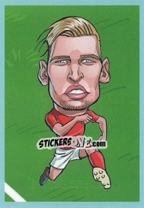 Sticker Jens Stryger Larsen - Show Rusija 2018 n. 126 - Talent Show