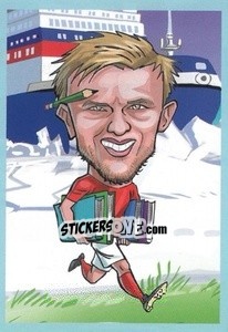 Sticker William Kvist - Show Rusija 2018 n. 127 - Talent Show