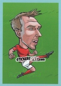 Sticker Christian Eriksen - Show Rusija 2018 n. 129 - Talent Show