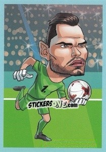 Sticker Sergio Romero - Show Rusija 2018 n. 133 - Talent Show