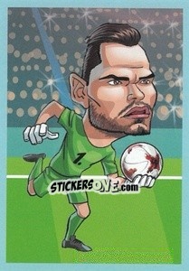 Sticker Sergio Romero - Show Rusija 2018 - Talent Show