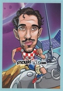 Sticker Šime Vrsaljko - Show Rusija 2018 n. 160 - Talent Show