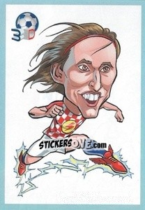Sticker Luka Modric - Show Rusija 2018 n. 166 - Talent Show