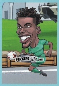 Sticker Alex Iwobi - Show Rusija 2018 n. 179 - Talent Show