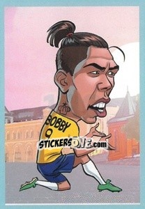 Sticker Roberto Firmino - Show Rusija 2018 n. 190 - Talent Show