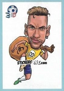 Sticker Neymar - Show Rusija 2018 n. 191 - Talent Show