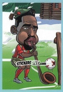 Sticker Johan Djourou - Show Rusija 2018 n. 196 - Talent Show