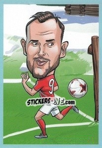 Sticker Haris Seferovic - Show Rusija 2018 n. 202 - Talent Show