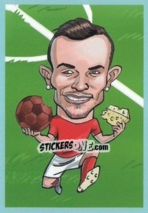 Sticker Xherdan Shaqiri - Show Rusija 2018 n. 203 - Talent Show