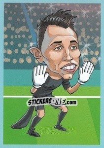 Sticker Fernando Muslera - Show Rusija 2018 n. 34 - Talent Show