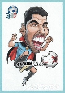 Sticker Luis Suárez - Show Rusija 2018 n. 44 - Talent Show
