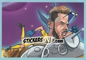 Sticker David de Gea - Show Rusija 2018 n. 56 - Talent Show