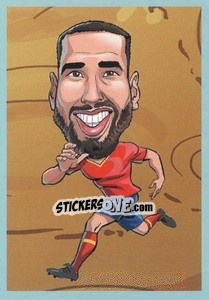 Sticker Dani Carvajal - Show Rusija 2018 n. 60 - Talent Show