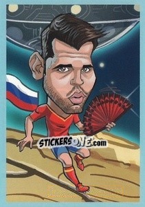 Sticker Álvaro Morata - Show Rusija 2018 n. 65 - Talent Show
