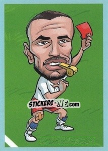 Sticker Romain Saïss - Show Rusija 2018 n. 71 - Talent Show