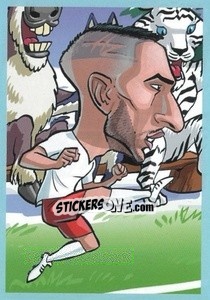 Sticker Hakim Ziyech - Show Rusija 2018 n. 73 - Talent Show
