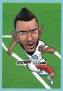 Sticker Younès Belhanda - Show Rusija 2018 n. 74 - Talent Show