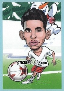 Sticker Mbark Boussoufa - Show Rusija 2018 n. 75 - Talent Show