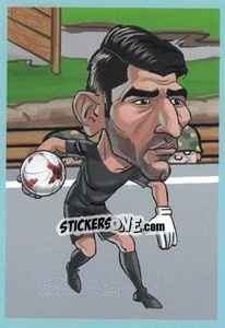 Sticker Alireza Beiranvand - Show Rusija 2018 n. 78 - Talent Show