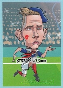 Sticker Lucas Digne - Show Rusija 2018 n. 90 - Talent Show