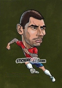 Sticker Aleksandar Kolarov - Show Rusija 2018 n. 216 - Talent Show
