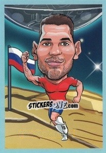 Sticker Aleksandar Mitrovic - Show Rusija 2018 n. 224 - Talent Show
