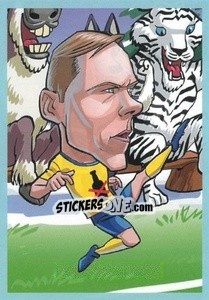 Sticker Ludwig Augustinsson - Show Rusija 2018 n. 249 - Talent Show