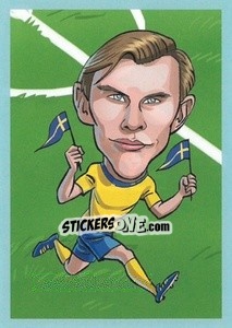 Sticker Emil Krafth - Show Rusija 2018 n. 252 - Talent Show