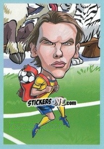 Sticker Albin Ekdal - Show Rusija 2018 n. 254 - Talent Show