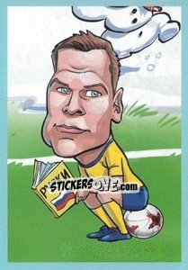 Sticker Viktor Claesson - Show Rusija 2018 n. 256 - Talent Show