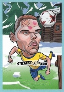 Sticker Marcus Berg - Show Rusija 2018 n. 257 - Talent Show