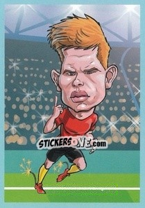 Sticker Kevin De Bruyne - Show Rusija 2018 n. 276 - Talent Show