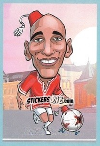 Sticker Wahbi Khazri - Show Rusija 2018 n. 300 - Talent Show
